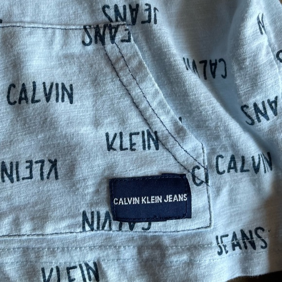 Calvin Klein Jeans CK Two Pieces Matching Set 12 M Shorts & T-shirt - Picture 4 of 9